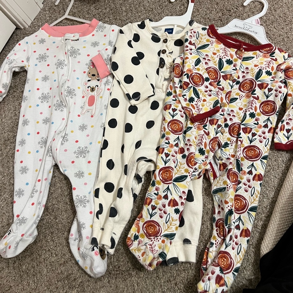 Lot of 3 6-9 month sleepers